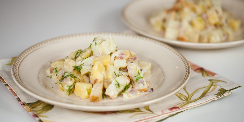 Smoked Trout Hash